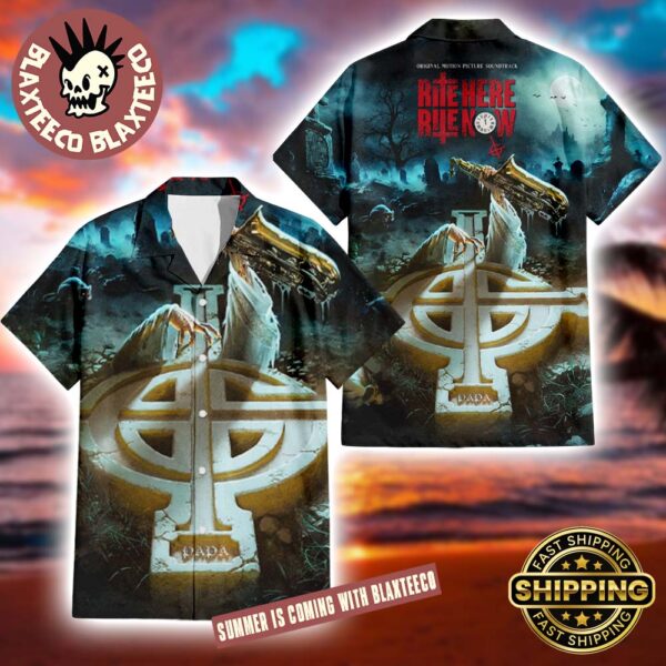 Ghost Band Rite Here Rite Now Album Cover Gift For Fans 2025 Summer Hawaiian Shirt
