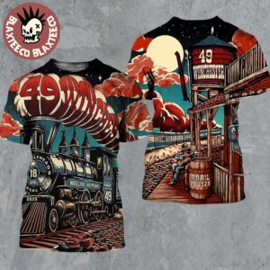 49 Winchester Kansas City Missouri Dual Nights Combined Poster At knuckleheads On April 18-19 2025 Two Sided All Over Print Shirt