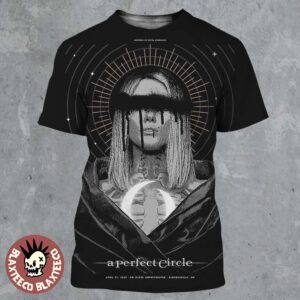 A Perfect Circle Sessanta V2.0 Poster For Concert In Albuquerque New Mexico At Isleta Amphitheater On April 27 2025 All Over Print Shirt
