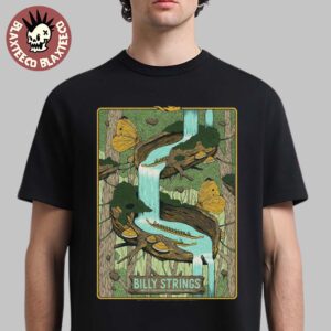 Billy Strings Cary North Carolina Night 2 Poster At Koka Booth Amphitheatre On April 18 2025 Dragon Boats Race Artwork Unisex T-Shirt