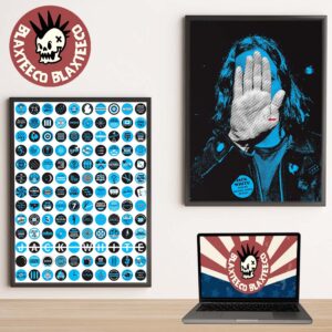 Jack White Detroit Michigan Masonic Temple Night 2 Poster In April 13 2025 Jack White Photo And 130 Buttons Double Sided Poster Canvas For Home Decorations