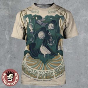 Johnny Blue Skies Concert Poster For Las Vegas NV At The Theater At Virgin Hotels On April 27 2025 All Over Print Shirt
