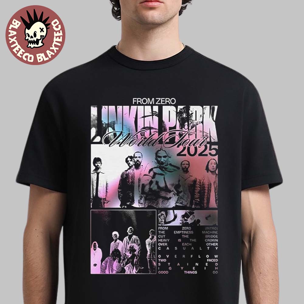 Official Linkin Park From Zero World Tour 2024 T-shirt