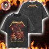 Imperial Triumphant Goldstar World Tour Europe 2025 Merch With Tour Dates Washed T-Shirt