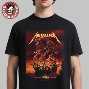 Metallica M72 Toronto Canada Night 2 Venue Poster At Rogers Centre On April 26 2025 M72 North American Tour The Titan Art Classic T-Shirt