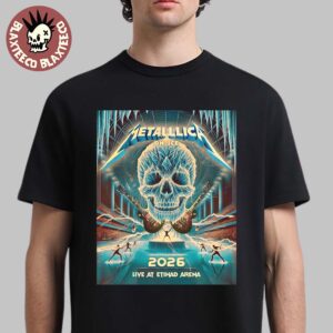 Metallica On Ice 2026 Live At Etihad Arena Unisex T-Shirt