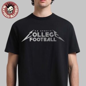 Metallica X EA Sports College Football Logo the Ultimate Marching Band Competition Unisex T-Shirt