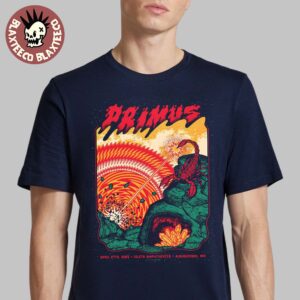 Primus Sessanta V2.0 Poster For Concert In Albuquerque New Mexico At Isleta Amphitheater On April 27 2025 Classic T-Shirt