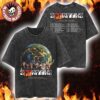 Dogs In A Pile Poster For Show In Cleveland Ohio At Beachland Ballroom On April 9 2025 Retro Washed T-Shirt
