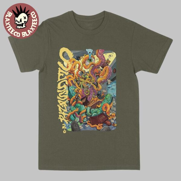 Sessanta 2.0 Merch Tee For Show In Las Vegas Nevada At PH Live At Planet Hollywood On April 25 2025 Unisex Green T-Shirt