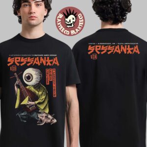 Sessanta V2.0 Merch Tee For Concert In Albuquerque New Mexico At Isleta Amphitheater On April 27 2025 Two Sided Unisex T-Shirt