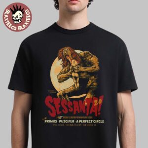 Sessanta V2.0 San Antonio Texas Concert Merch Tee At Freeman Coliseum On April 29 2025 Unisex T-Shirt