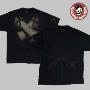 Travis Scott X WWE CM Punk Wrestlemania 41 Straight Edge T-Shirt