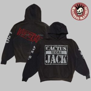 Travis Scott X WWE Wrestlemania 41 Vegas April 19-20 2025 Unisex Hoodie