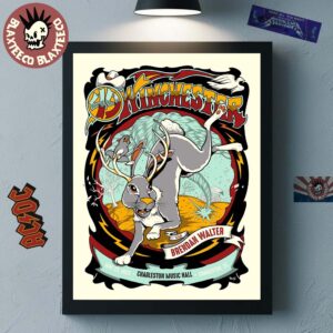 49 Winchester Charleston South Carolina 2025 Poster For Show At Charleston Music Hall On May 23 2025 Home Decor Poster Canvas