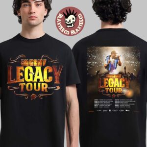 50 Cent Legacy Tour 2025 Tour Dates Schedule Two Sided Unisex T-Shirt