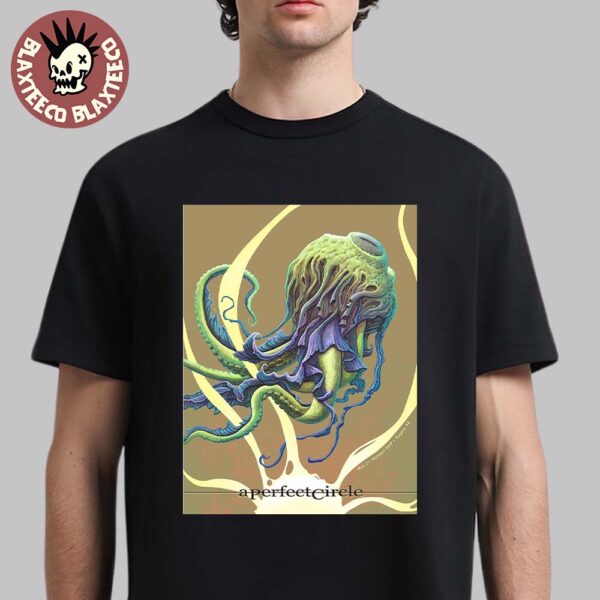 A Perfect Circle Sessanta V2.0 Exclusive Poster For Show In Rogers AR At Walmart AMP On May 2nd 2025 Essentials T-Shirt