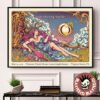 A Perfect Circle Sessanta V2.0 Virginia Beach Virginia 2025 Exclusive Gig Poster At Veterans United Home Loans Amphitheater On May 11 2025 Home Decor Poster Canvas