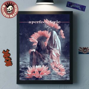 A Perfect Circle With Sessanta V2.0 Charlotte North Carolina 2025 Exclusive Gig Poster At PNC Music Pavillion On May 10 2025 Home Decor Poster Canvas