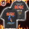 Boardwalk Rock 2025 Ocean City MD On May 17-18 2025 Wizard Lineup Retro Washed T-Shirt