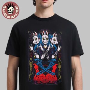 Babymetal Fox Mask Devil Horns Hot Topic Unisex T-Shirt