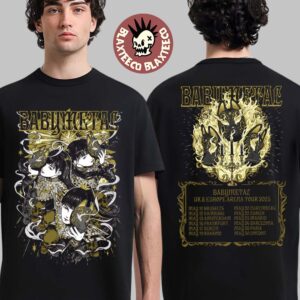 Babymetal Kon Kon Tee UK And Europe Arena Tour 2025 Two Sided Essentials T-Shirt