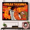 Pearl Jam Raleigh North Carolina 2025 Night 2 Event Poster At Lenovo Center On May 13 2025 The City Of Oaks Home Decor Poster Canvas