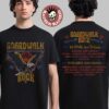 Boardwalk Rock 2025 Ocean City MD On May 17-18 2025 Skull Lineup Two Sided Unisex T-Shirt
