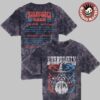 Boardwalk Rock 2025 Ocean City MD On May 17-18 2025 Wizard Lineup Retro Washed T-Shirt