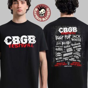 CBGB Festival 2025 Lineup In Brooklyn New York At Under The K Bridge On September 27 2025 Two Sided Essentials T-Shirt