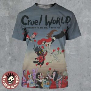Cruel World Exclusive Festival Brookside Golf Course Pasadena CA At The Rose Bowl On May 17 2025 Poster All Over Print Shirt