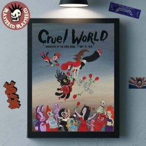 Cruel World Exclusive Festival Brookside Golf Course Pasadena CA At The Rose Bowl On May 17 2025 Poster Canvas