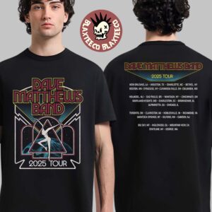 Dave Matthews Band 2025 Tour Two Sided Unisex T-Shirt