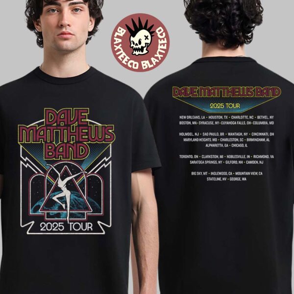 Dave Matthews Band 2025 Tour Two Sided Unisex T-Shirt
