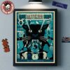 Jack White Poster For Austin Texas Night 1 At The Moody Theater On May 4 2025 No Name Tour Home Decor Poster Canvas