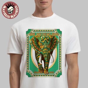 Dave Matthews Band Summer Tour 2025 Mandala Elephant Artwork Classic T-Shirt