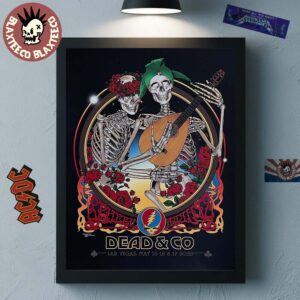 Dead And Company Live At Sphere Las Vegas Weekend Poster On May 15 16 17 2025 Home Decor Poster Canvas
