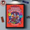 The Offspring Sydney Australia 2025 Venue Poster At Qudos Bank Arena On May 11 2025 The Supercharged World Tour Home Decor Poster Canvas