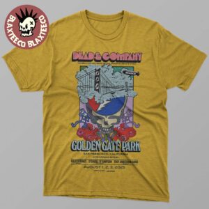 Dead And Company Return To San Francisco California At Golden Gate Park On August 1 2 3 2025 Unisex T-Shirt