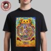 Dead And Company Weekend 5 Poster Live At Sphere Las Vegas On May 9 10 11 2025 Bhavacakra The Buddhist Wheel of Life By Miles Tsang Unisex T-Shirt