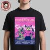The String Cheese Incident Summer Tour 2025 Limited Edition Merch Tour Dates Schedule Two Sided Brown T-Shirt