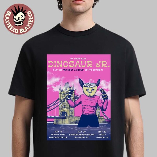 Dinosaur JR Playing Without A Sound In Its Entirety UK Tour 2025 On May Schedule Dates Essentials T-Shirt