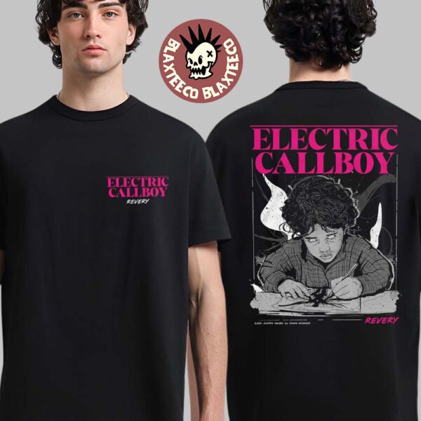 Electric Callboy Revery Paint Two Sided Unisex T-Shirt
