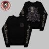 Eminem The Marshall Mathers LP 25th Anniversary Graffiti Slim Shady Navy Crewneck Sweatshirt