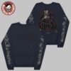 Eminem The Marshall Mathers LP 25th Anniversary Graffiti Slim Shady Navy Crewneck Sweatshirt