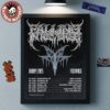 Falling In Reverse Europe 2025 Summer Shows Tour Dates Home Decor Poster Canvas