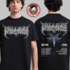 Falling In Reverse Europe 2025 Summer Shows Tour Dates Two Sided Unisex T-Shirt