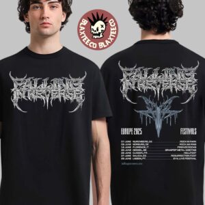 Falling In Reverse Europe 2025 Summer Festivals Tour Dates Two Sided Unisex T-Shirt