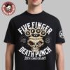 Five Finger Death Punch 20th Anniversary 2005-2025 Knucklehead Unisex Red T-Shirt