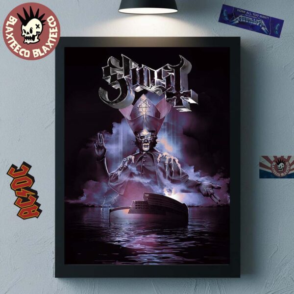 Ghost Skeletour 2025 In Tampera At Nokia Arena On May 20 2025 Artwork Home Decor Poster Canvas